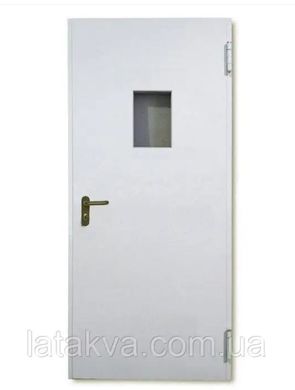 Дверь противопожарная ДПМ-01/60 (EI 60) 900х2100 мм со остеклом 300х400 мм