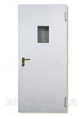 Дверь противопожарная ДПМ-01/60 (EI 60) 800х2100 мм со стеклом 300х400 мм